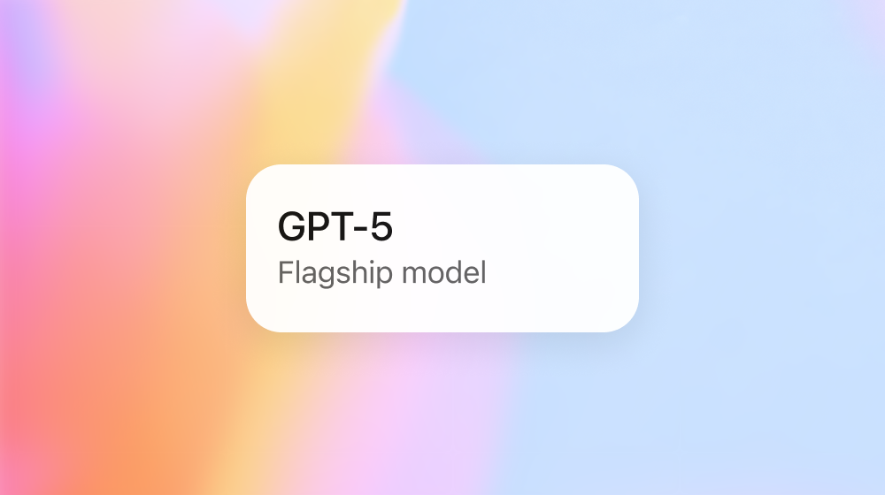 Nouvelle interface de GPT-5 montrant ses fonctionnalités avancées